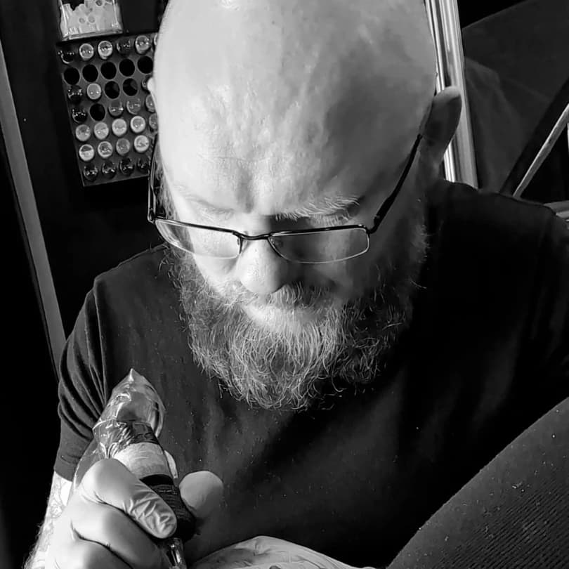 Image of Mike, a tattoo artist at Hull Tattoo Studio